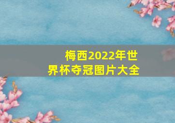 梅西2022年世界杯夺冠图片大全