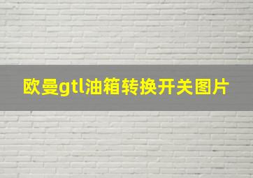 欧曼gtl油箱转换开关图片