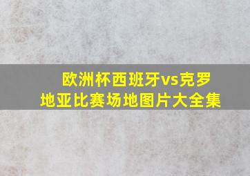 欧洲杯西班牙vs克罗地亚比赛场地图片大全集