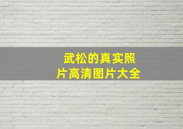 武松的真实照片高清图片大全