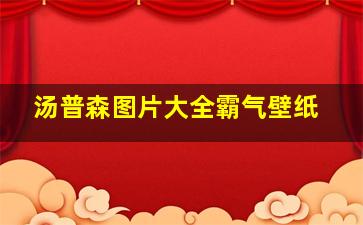 汤普森图片大全霸气壁纸