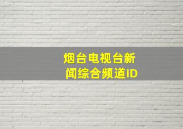 烟台电视台新闻综合频道ID