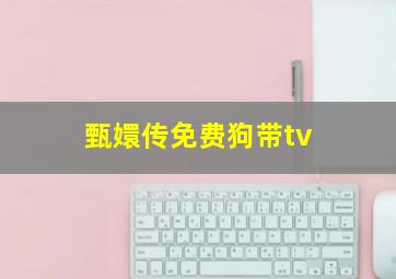 甄嬛传免费狗带tv