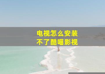 电视怎么安装不了酷喵影视