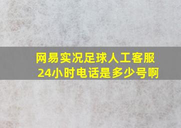 网易实况足球人工客服24小时电话是多少号啊