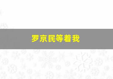 罗京民等着我