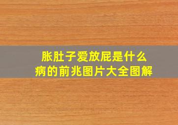 胀肚子爱放屁是什么病的前兆图片大全图解