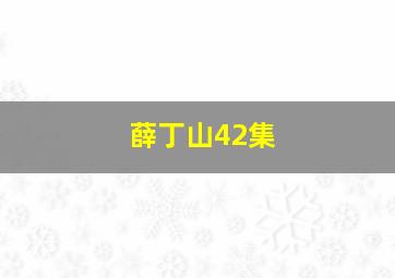 薛丁山42集