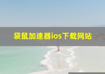 袋鼠加速器ios下载网站