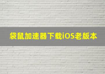 袋鼠加速器下载iOS老版本