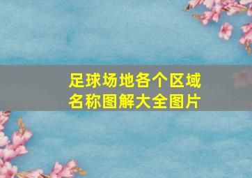 足球场地各个区域名称图解大全图片