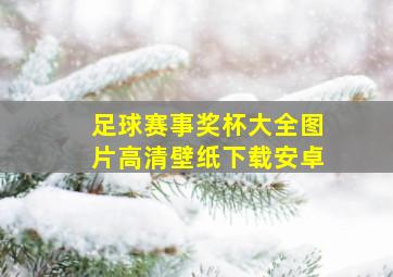 足球赛事奖杯大全图片高清壁纸下载安卓