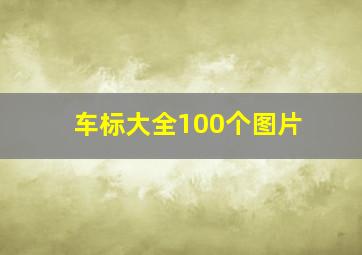 车标大全100个图片