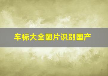 车标大全图片识别国产