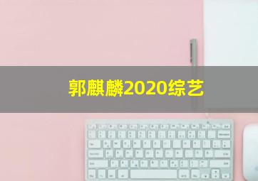 郭麒麟2020综艺