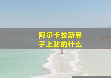 阿尔卡拉斯鼻子上贴的什么