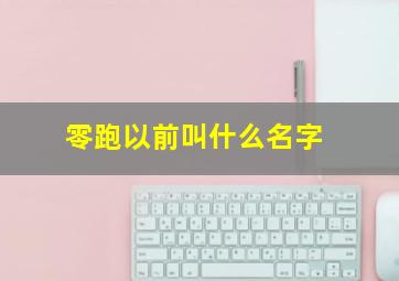 零跑以前叫什么名字