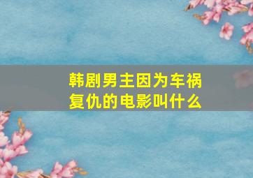 韩剧男主因为车祸复仇的电影叫什么