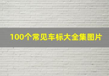 100个常见车标大全集图片