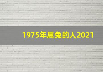 1975年属兔的人2021