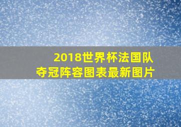 2018世界杯法国队夺冠阵容图表最新图片