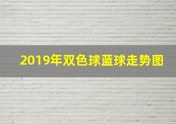 2019年双色球蓝球走势图