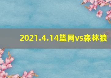 2021.4.14篮网vs森林狼