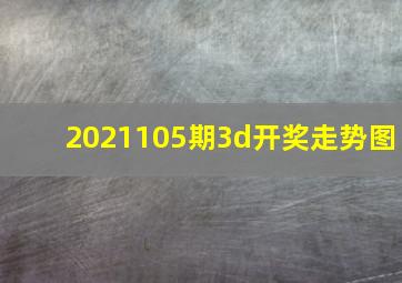 2021105期3d开奖走势图