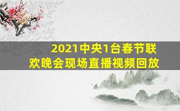 2021中央1台春节联欢晚会现场直播视频回放