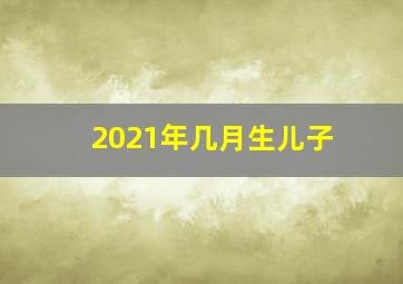 2021年几月生儿子