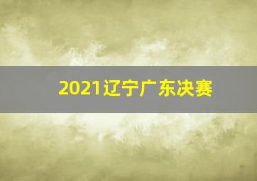 2021辽宁广东决赛