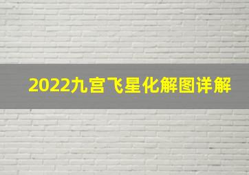 2022九宫飞星化解图详解