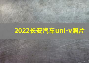 2022长安汽车uni-v照片