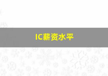 IC薪资水平