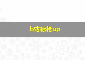 b站标枪up