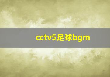 cctv5足球bgm