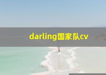 darling国家队cv