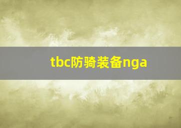 tbc防骑装备nga