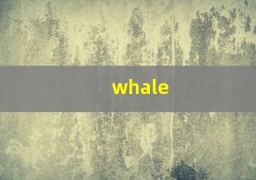 whale