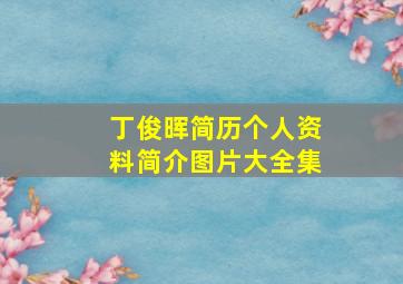 丁俊晖简历个人资料简介图片大全集