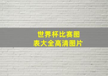 世界杯比赛图表大全高清图片