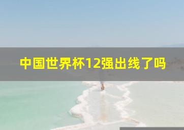 中国世界杯12强出线了吗