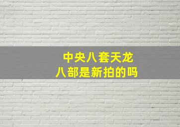 中央八套天龙八部是新拍的吗