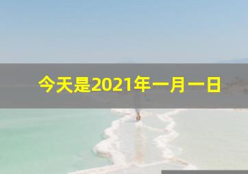 今天是2021年一月一日