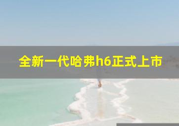 全新一代哈弗h6正式上市