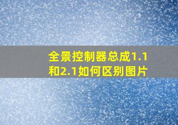 全景控制器总成1.1和2.1如何区别图片