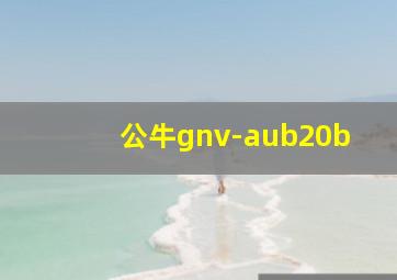 公牛gnv-aub20b