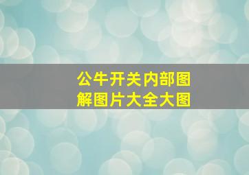 公牛开关内部图解图片大全大图