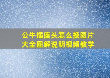 公牛插座头怎么换图片大全图解说明视频教学