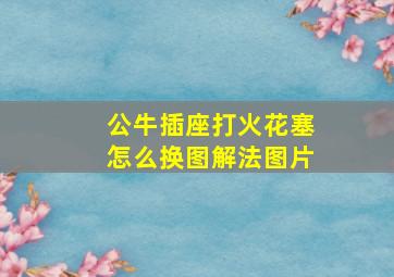 公牛插座打火花塞怎么换图解法图片